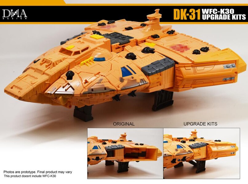 DNA Design DK 31 Transformers Kingdom Autobot Ark Upgrade Kit  (5 of 6)